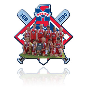 Softball Team Trading Pin
