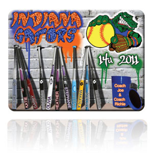 Indiana Gators 14u 2011 Softball Pin